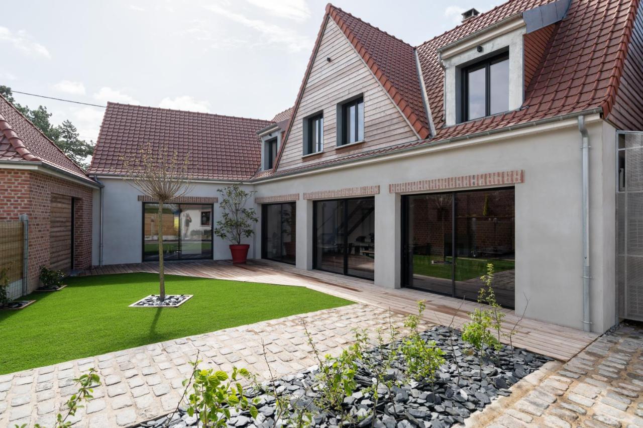 Au Coeur Du Village Saint-Aubin  Buitenkant foto